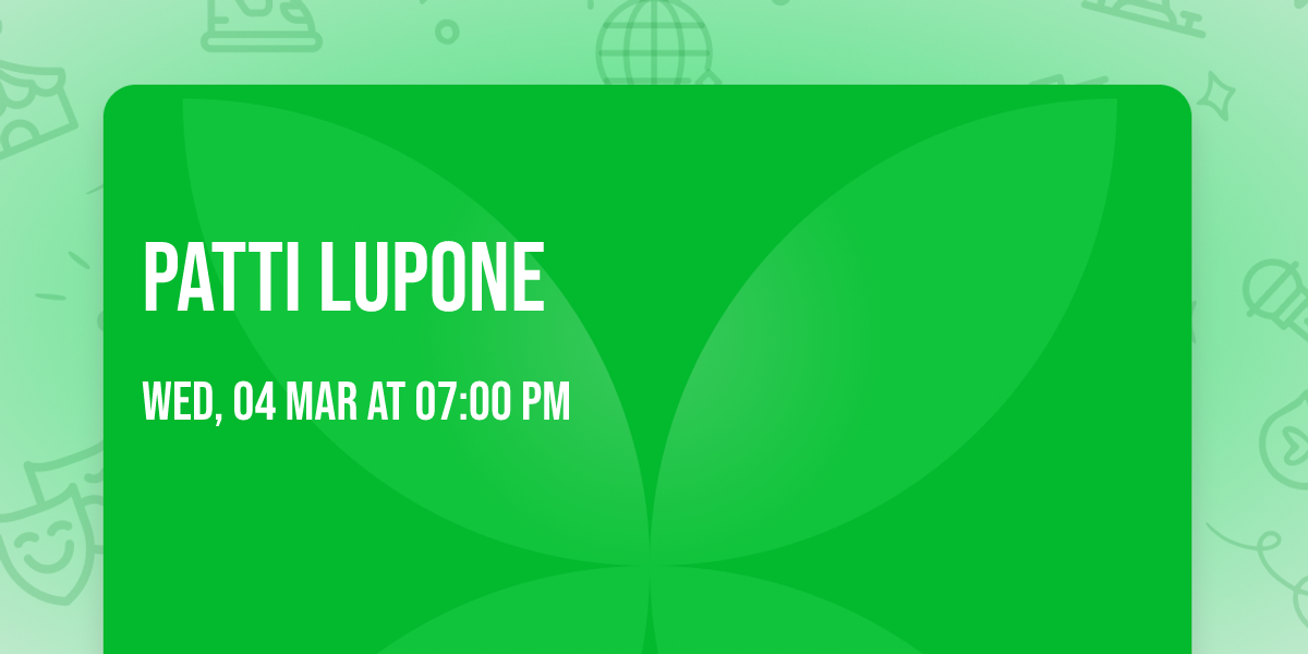 Patti LuPone