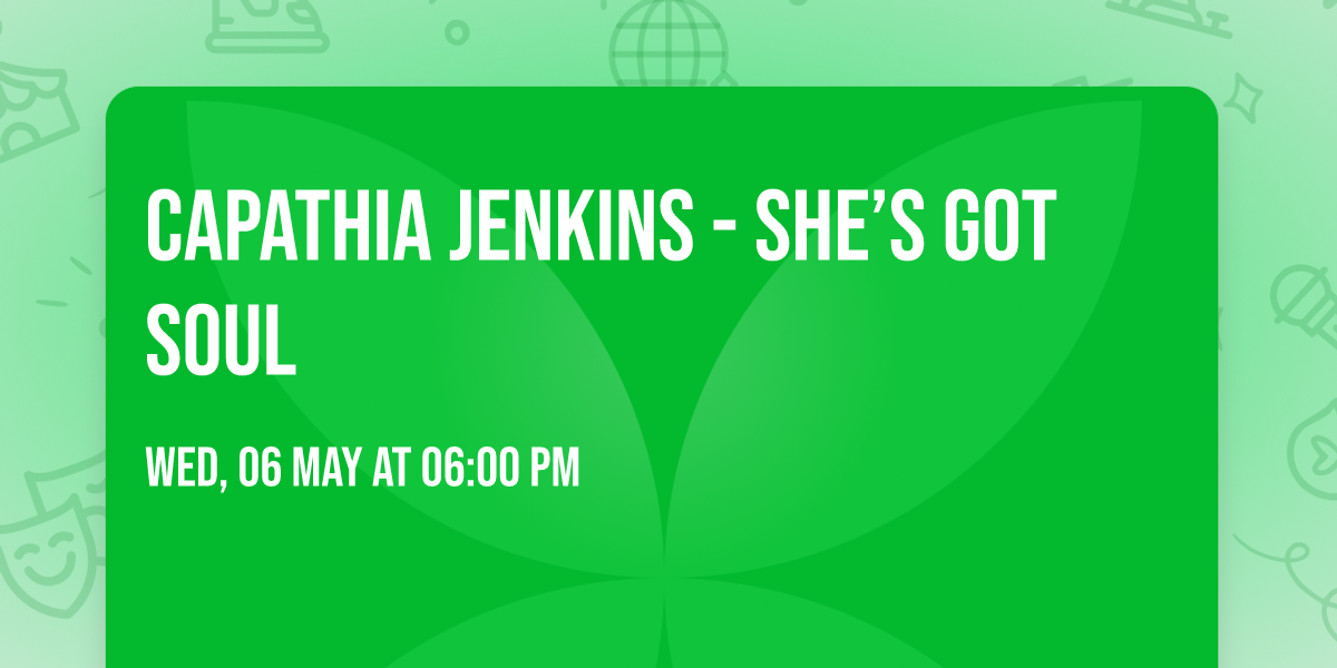 Capathia Jenkins - She\u2019s Got Soul