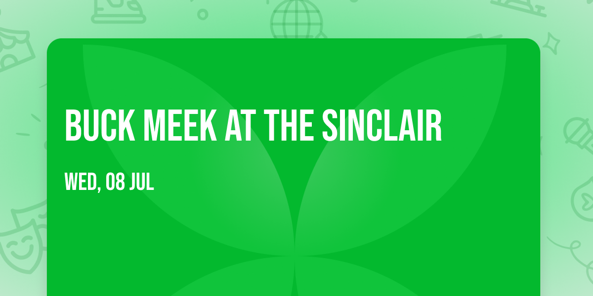 Buck Meek at The Sinclair