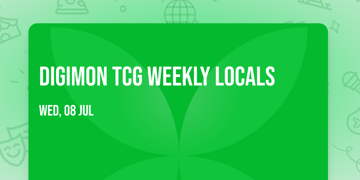 Digimon TCG Weekly Locals