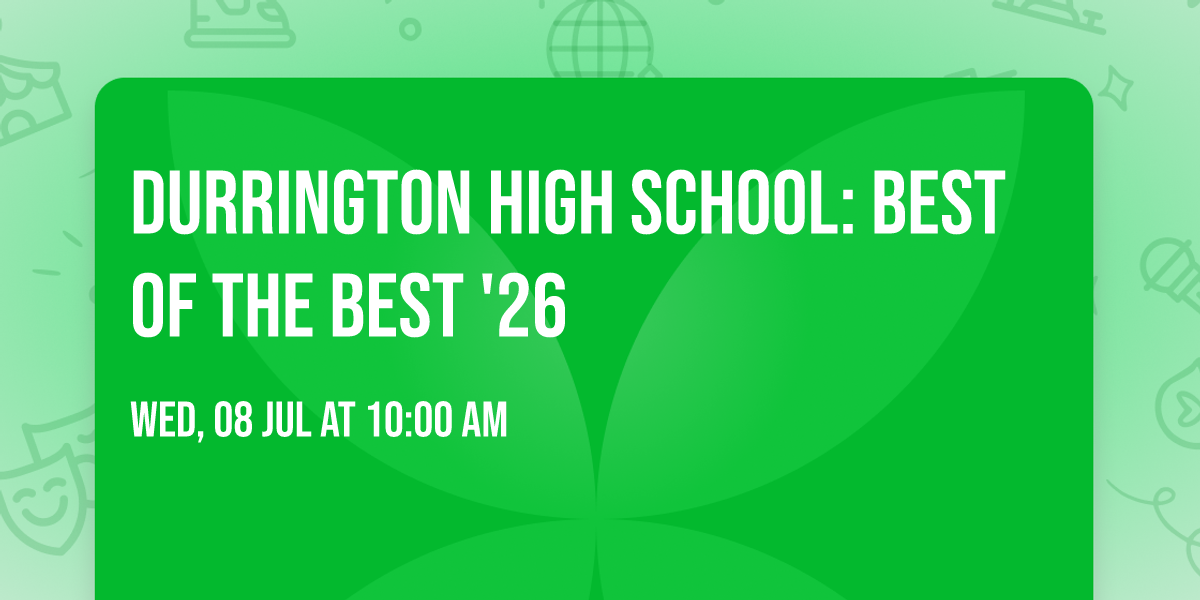 Durrington High School: Best of the Best '26