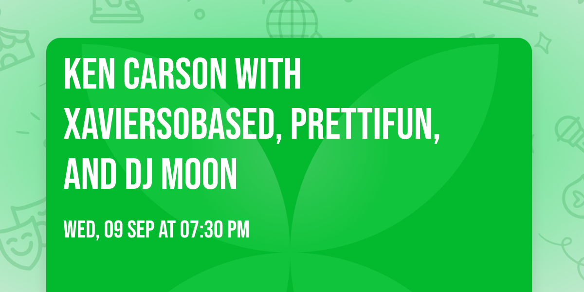 Ken Carson with Xaviersobased, Prettifun, and DJ Moon