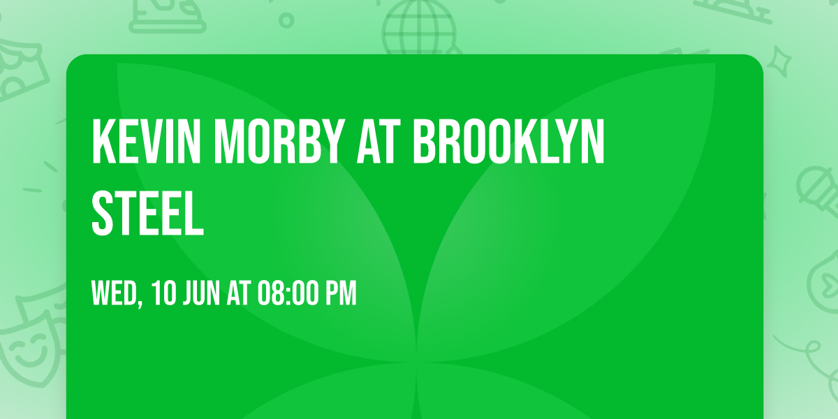 Kevin Morby at Brooklyn Steel