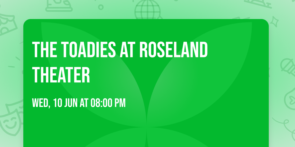 The Toadies at Roseland Theater