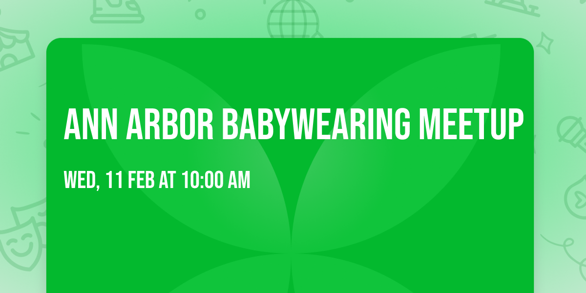 Ann Arbor Babywearing Meetup