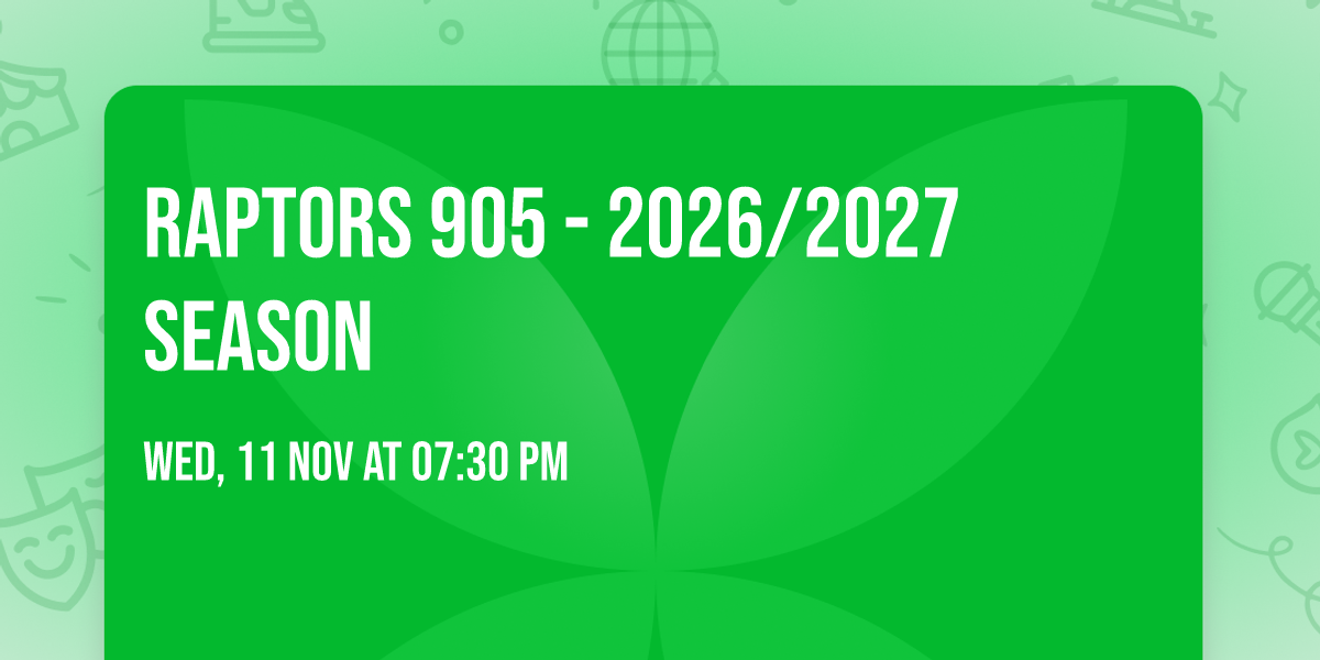 Raptors 905 - 2026\/2027 Season