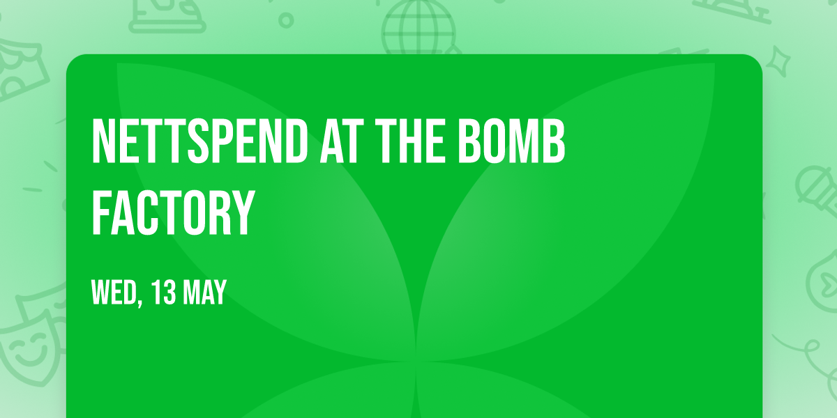 Nettspend at The Bomb Factory