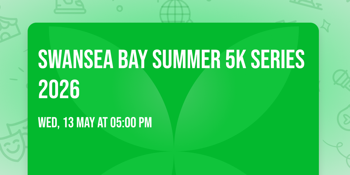 Swansea Bay Summer 5k Series 2026