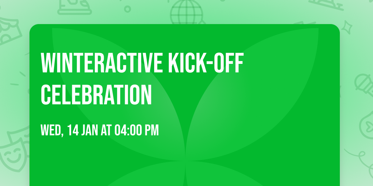 Winteractive Kick-Off Celebration