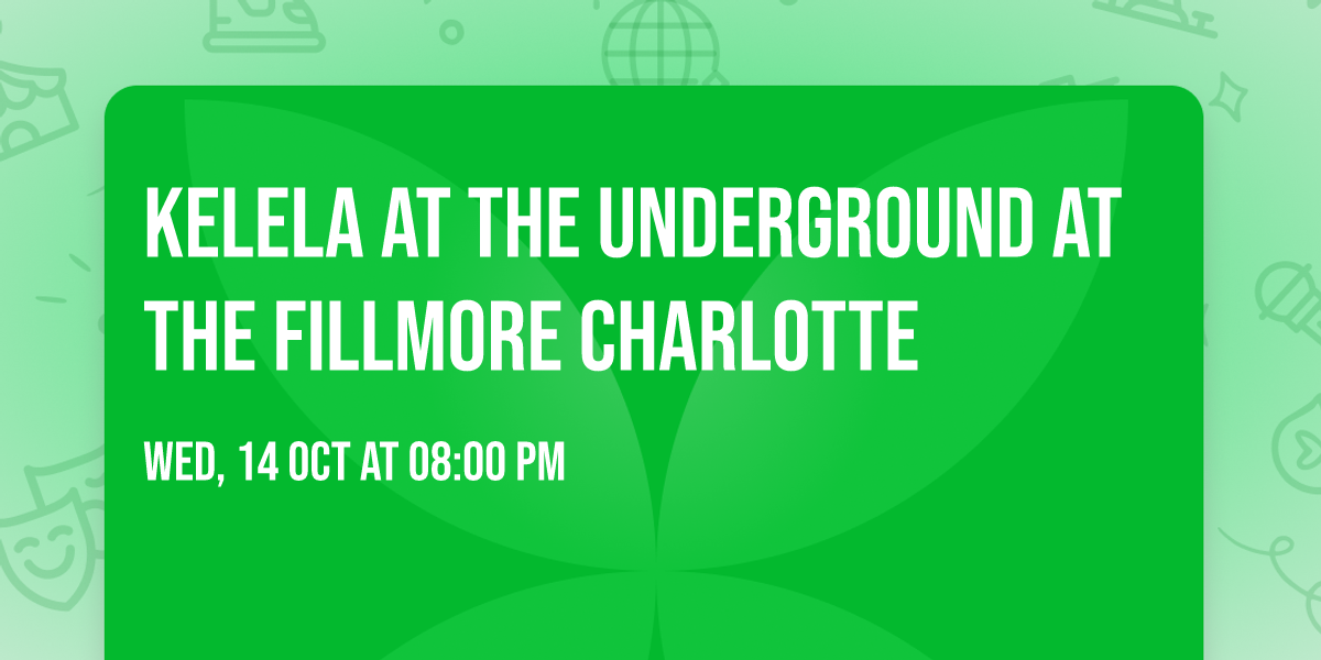 Kelela at The Underground at The Fillmore Charlotte