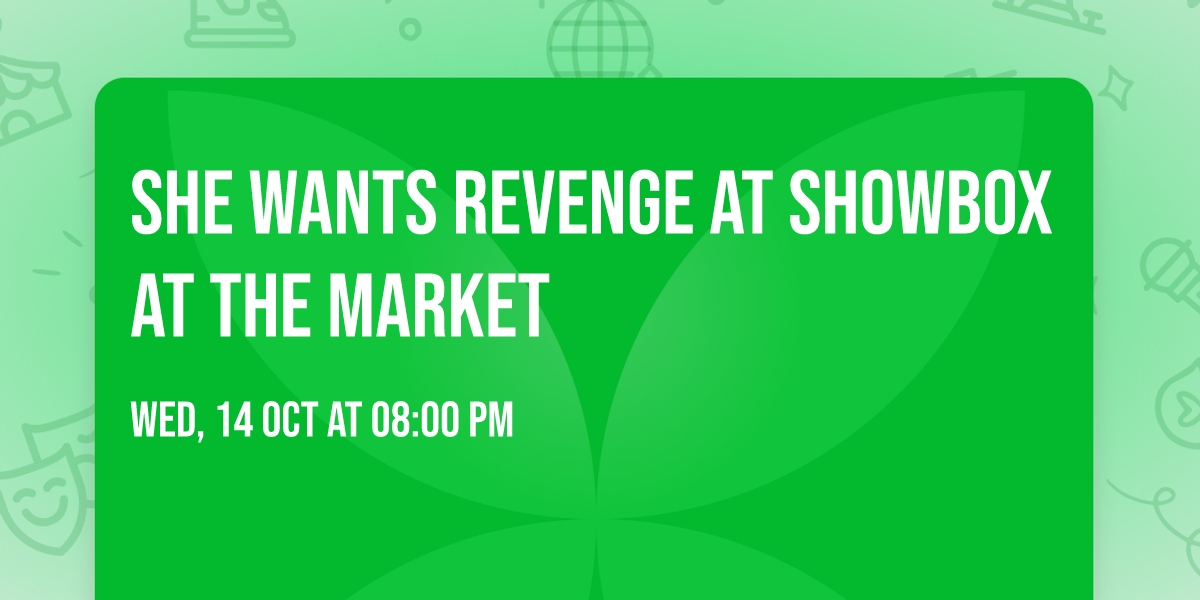 She Wants Revenge at Showbox at the Market