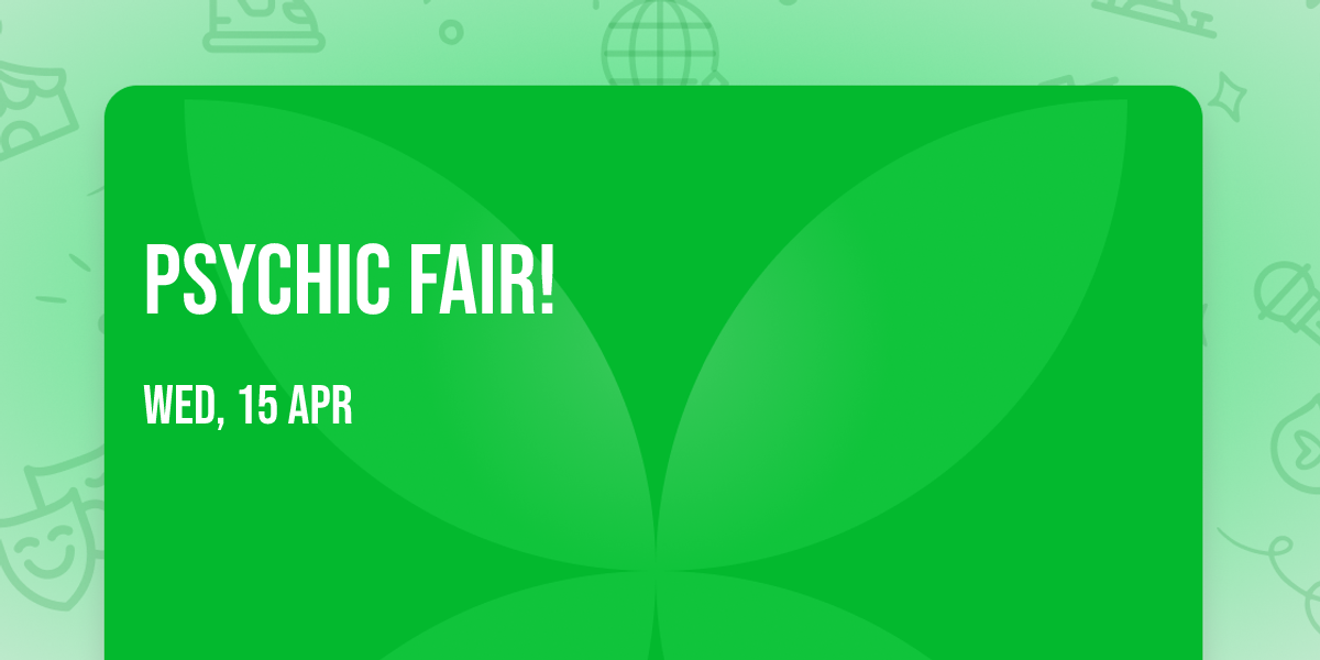Psychic Fair!