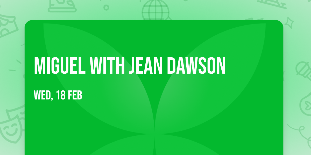 Miguel with Jean Dawson