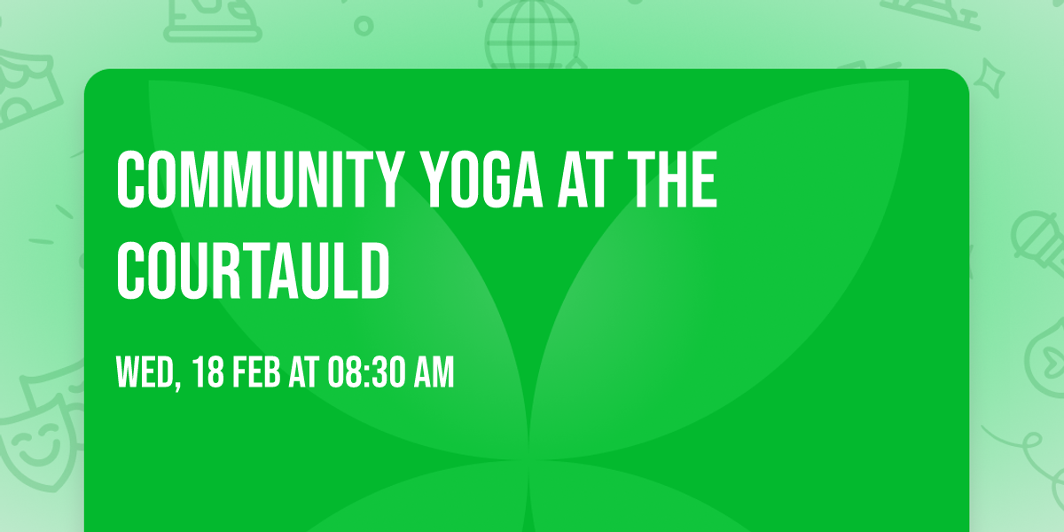 Community Yoga at The Courtauld
