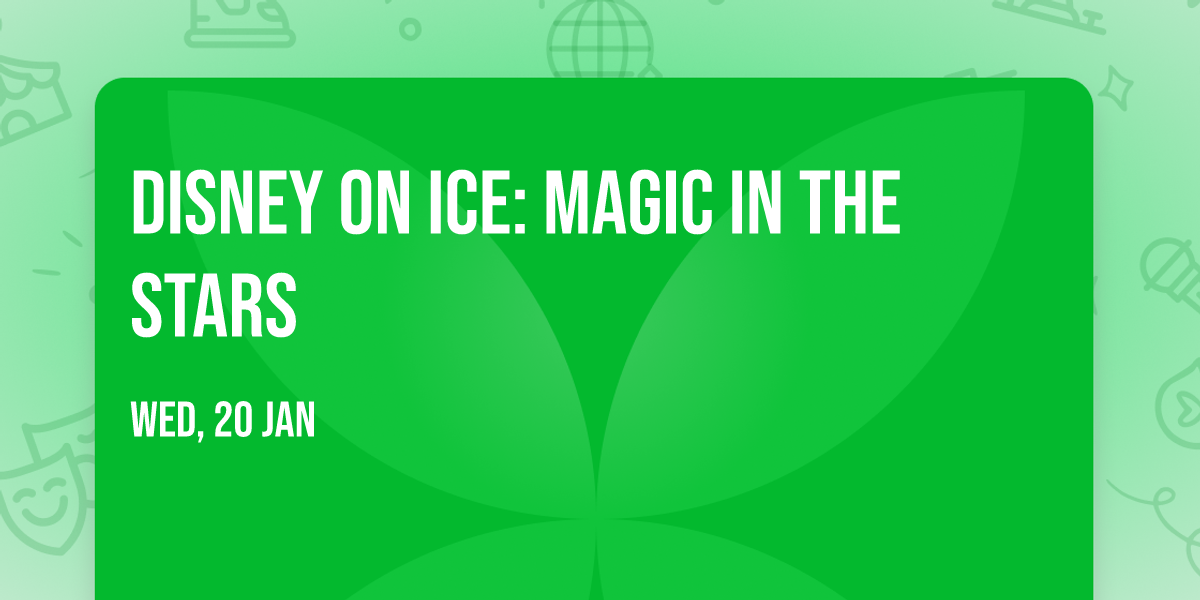 Disney On Ice: Magic In The Stars