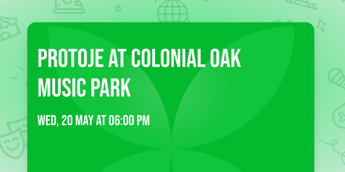 Protoje at Colonial Oak Music Park