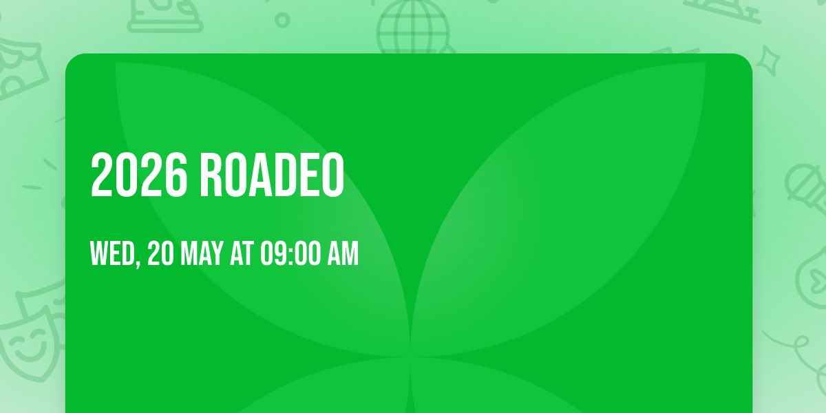 2026 Roadeo