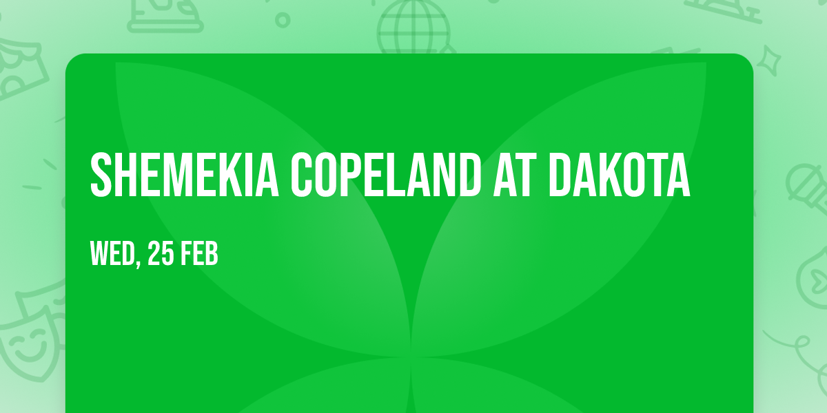 Shemekia Copeland at Dakota