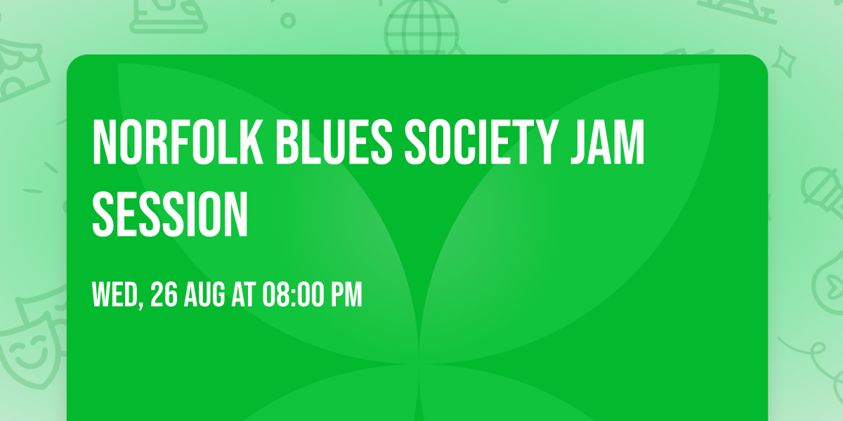 NORFOLK BLUES SOCIETY JAM SESSION  