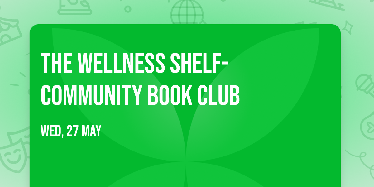 The Wellness Shelf- Community Book Club