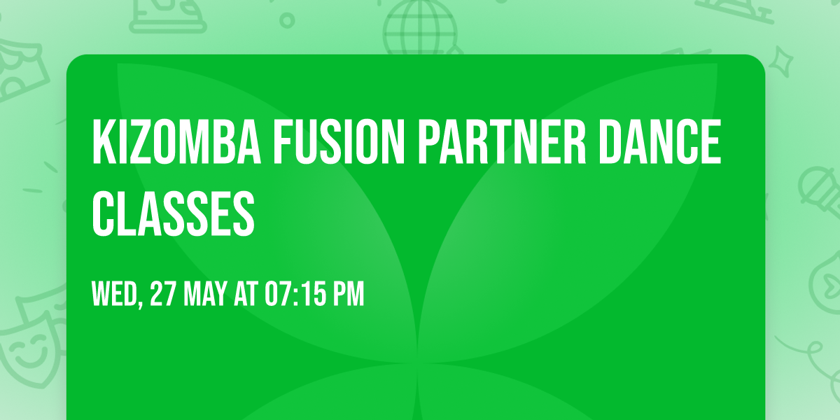 Kizomba Fusion Partner Dance Classes