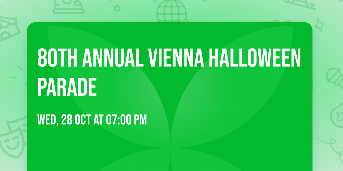 80th Annual Vienna Halloween Parade