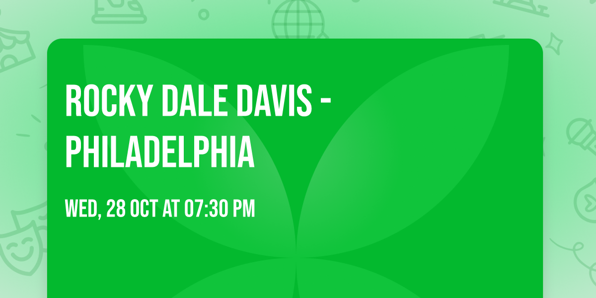 Rocky Dale Davis - Philadelphia
