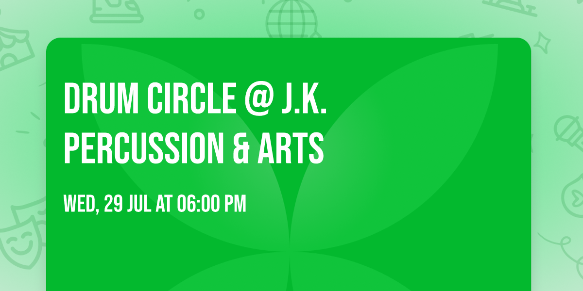 Drum Circle @ J.K. Percussion & Arts