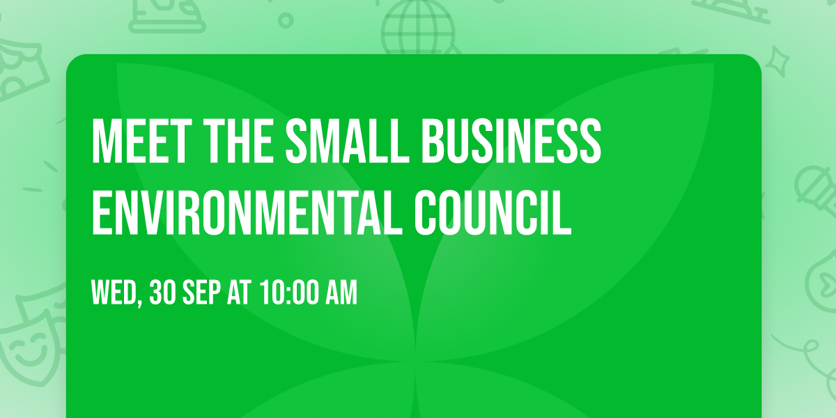 Meet the Small Business Environmental Council