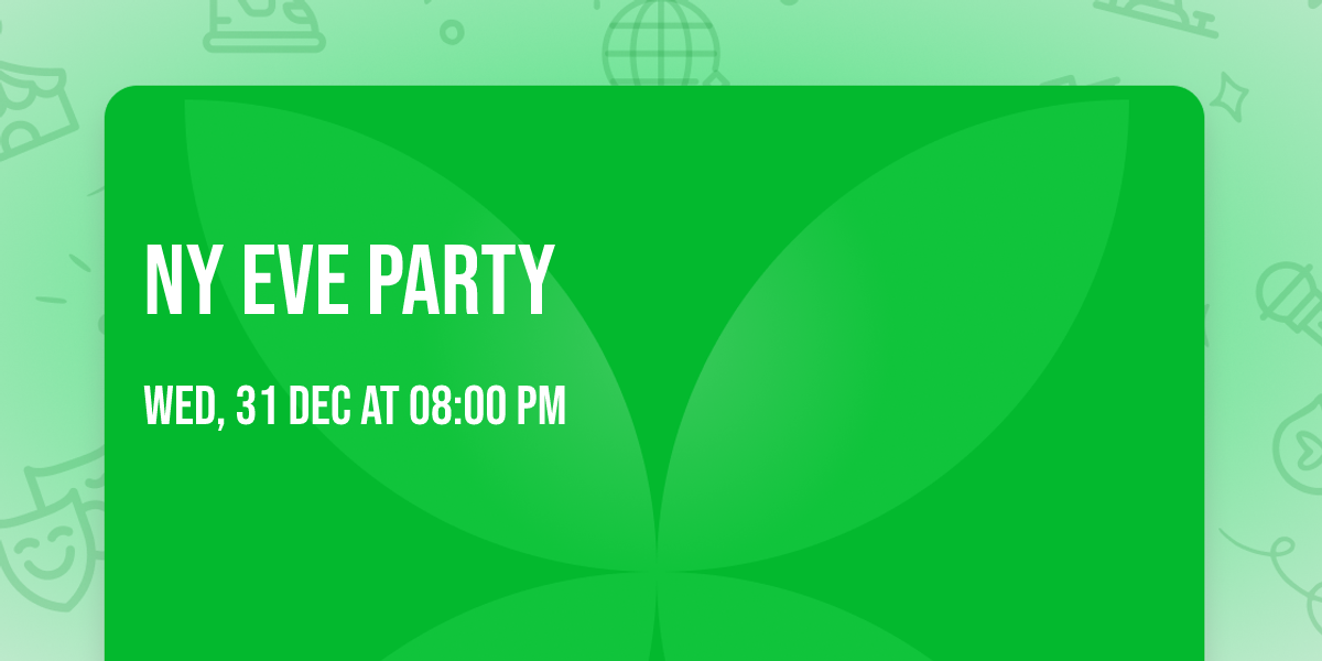 NY Eve Party