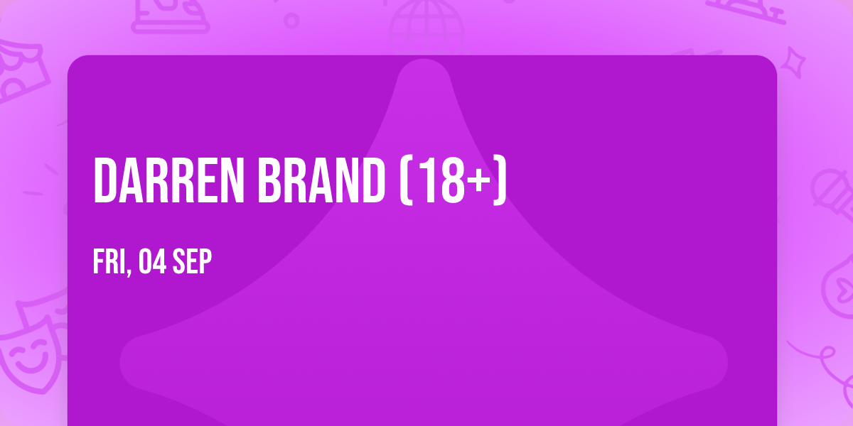 Darren Brand (18+)