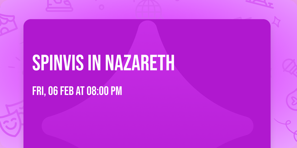 Spinvis in Nazareth
