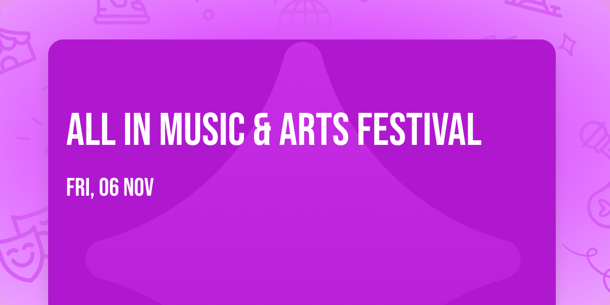 All IN Music & Arts Festival