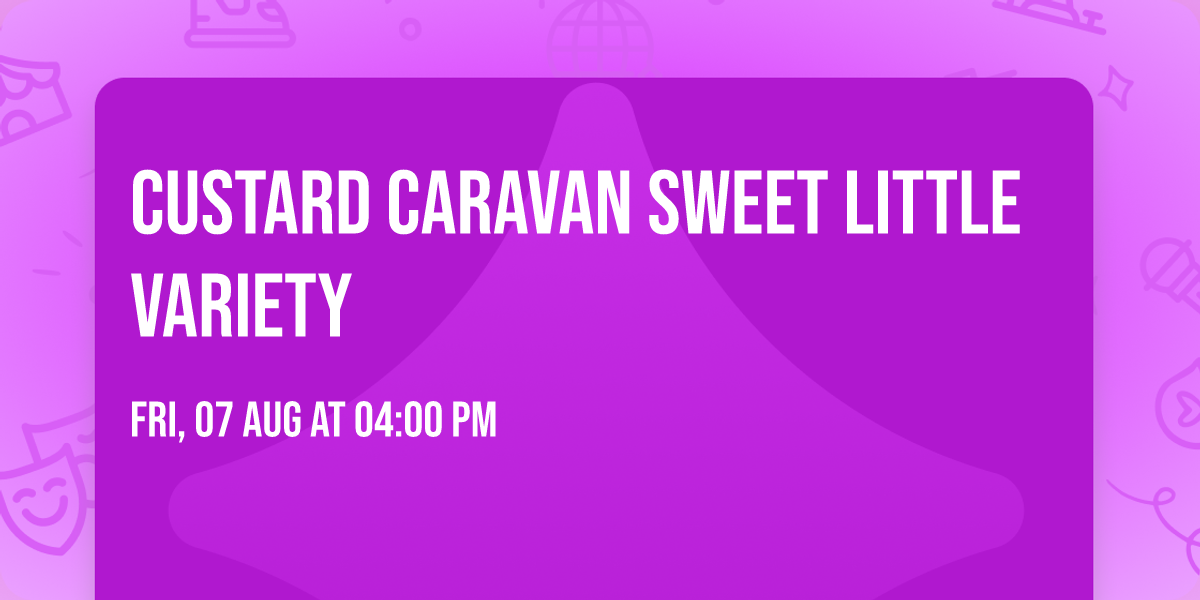 Custard Caravan Sweet Little Variety 