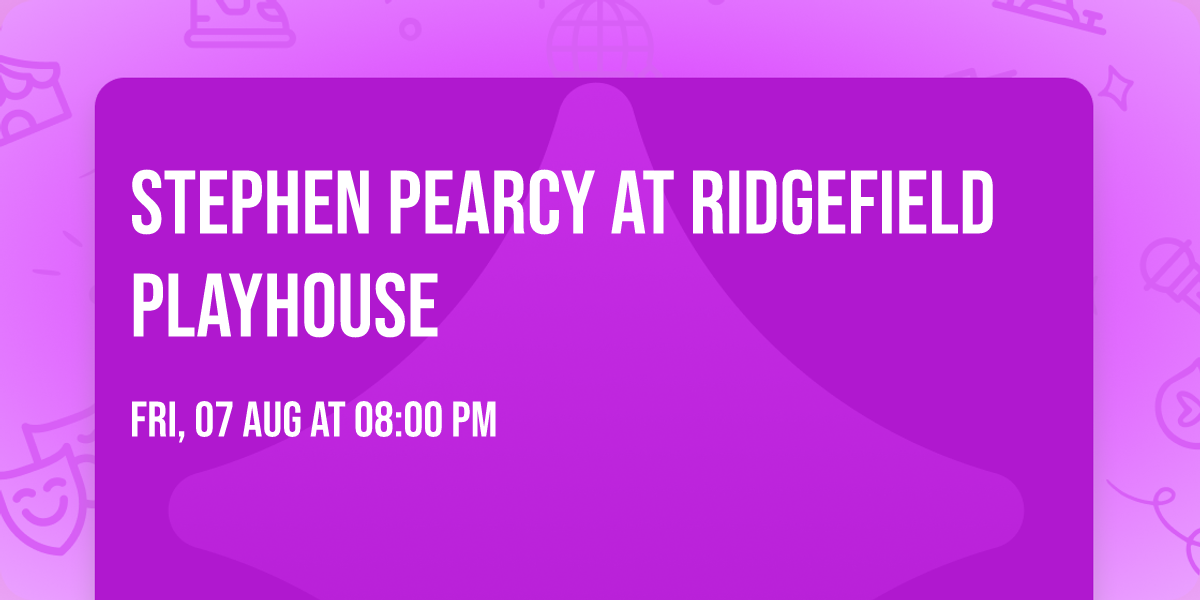 Stephen Pearcy at Ridgefield Playhouse