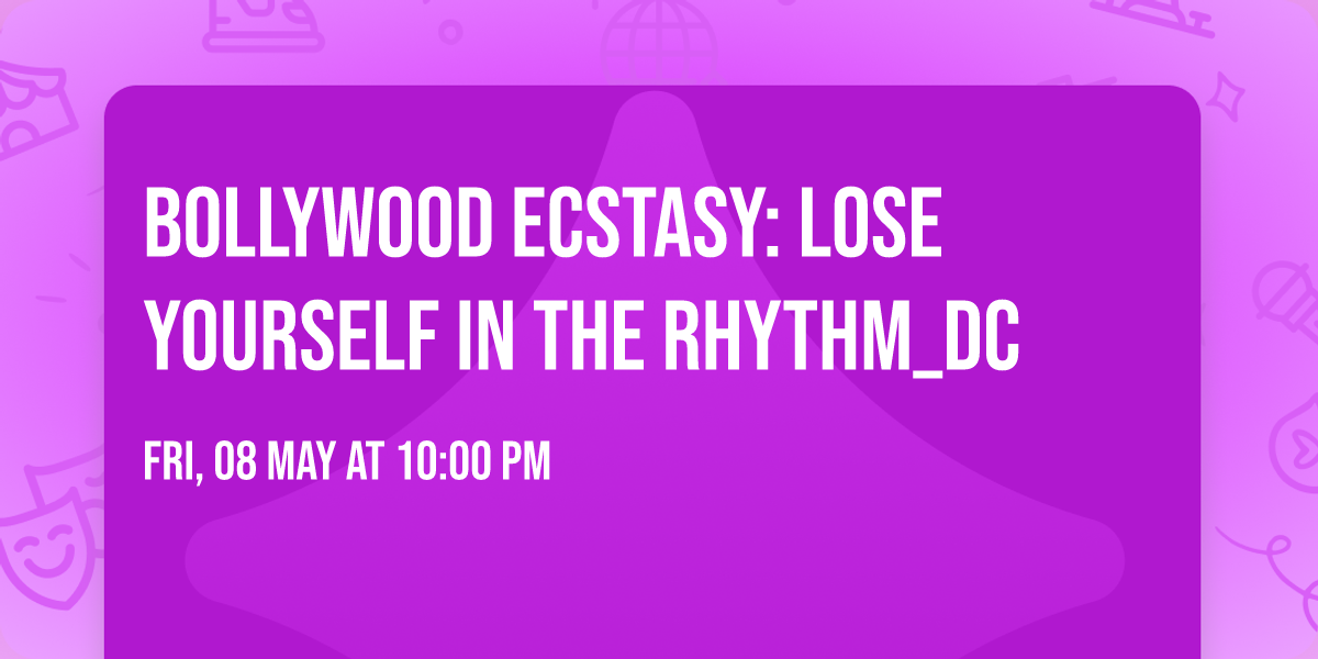 \u2728 BOLLYWOOD ECSTASY: Lose Yourself in the Rhythm_DC \u2728