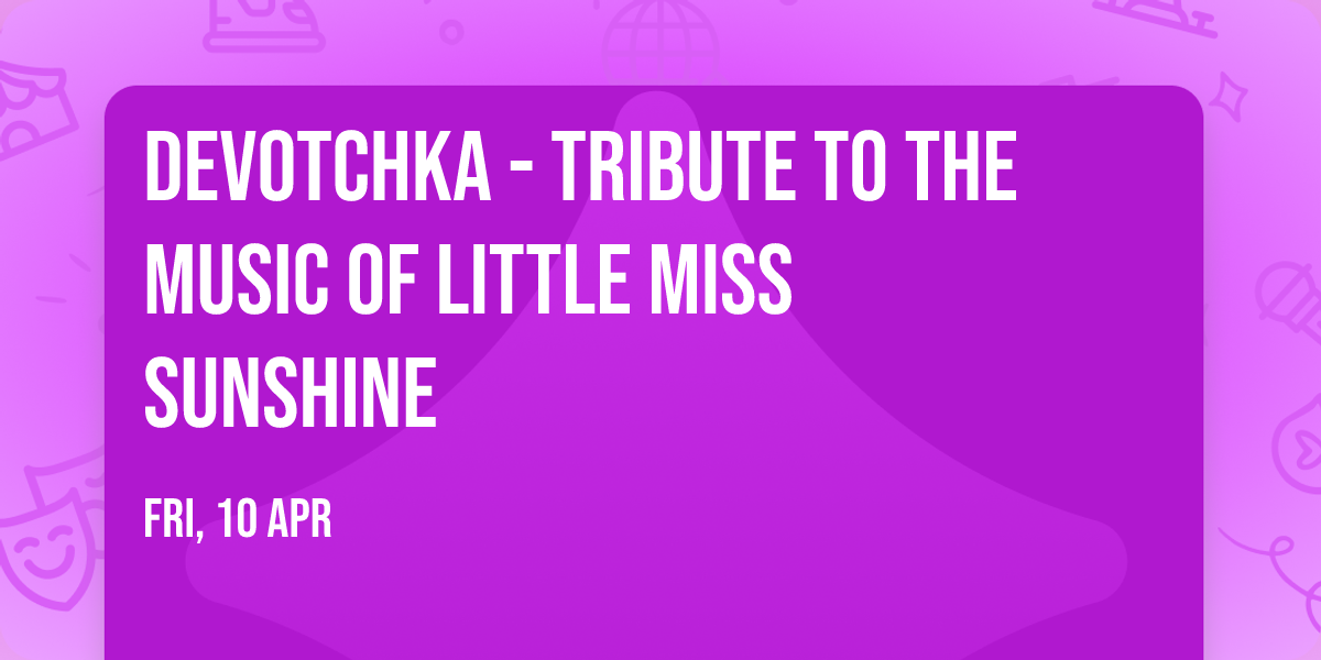 DeVotchKa - Tribute to The Music of Little Miss Sunshine