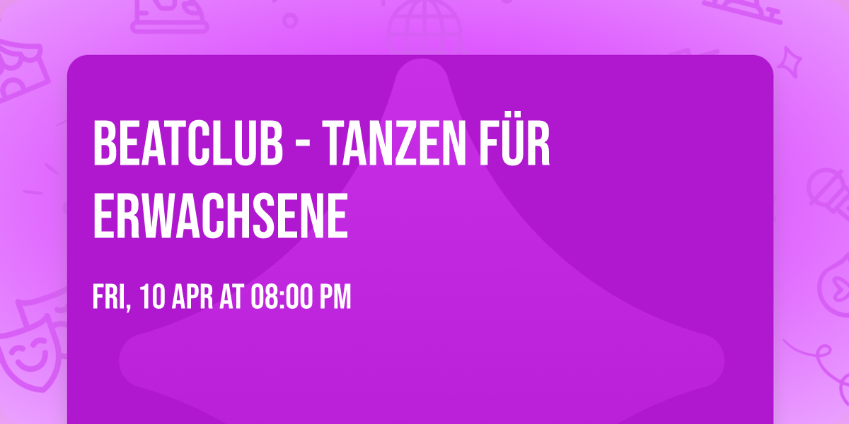 BeatClub - Tanzen f\u00fcr Erwachsene