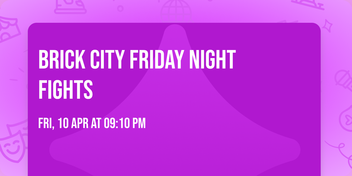Brick City Friday Night Fights