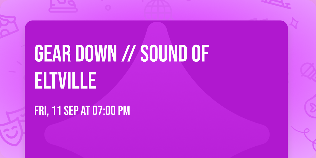 Gear Down \/\/ Sound of Eltville 