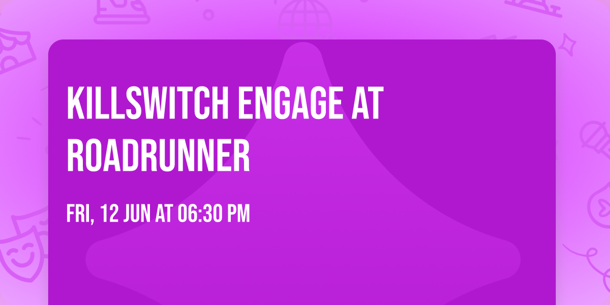 Killswitch Engage at Roadrunner