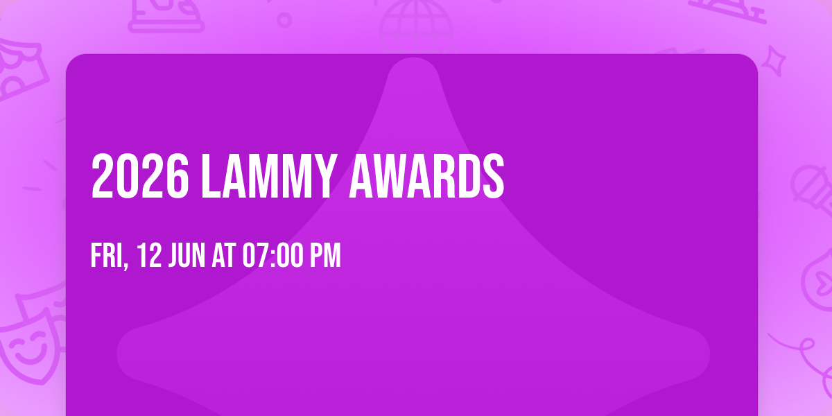 2026 Lammy Awards