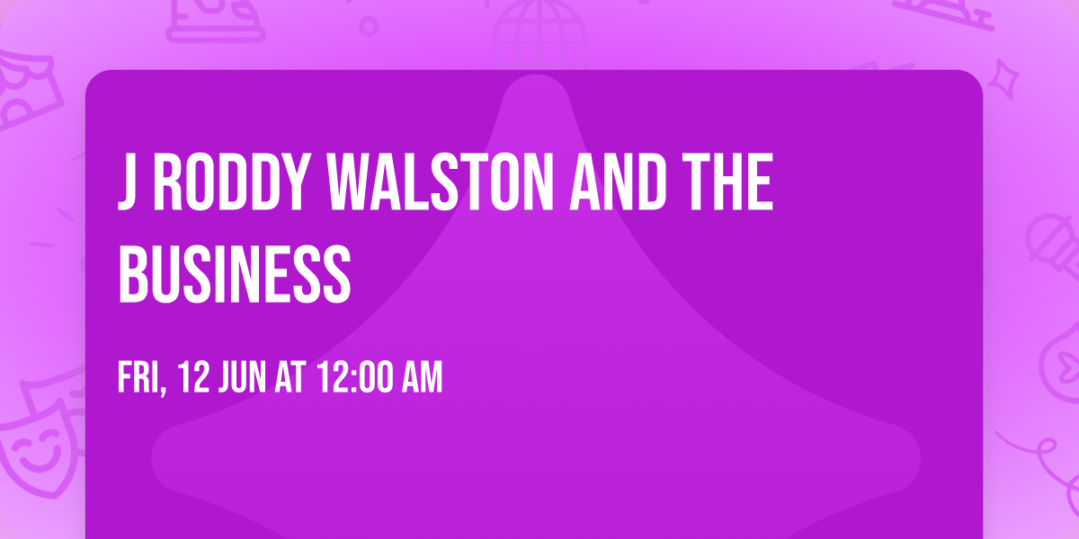 J Roddy Walston And The Business