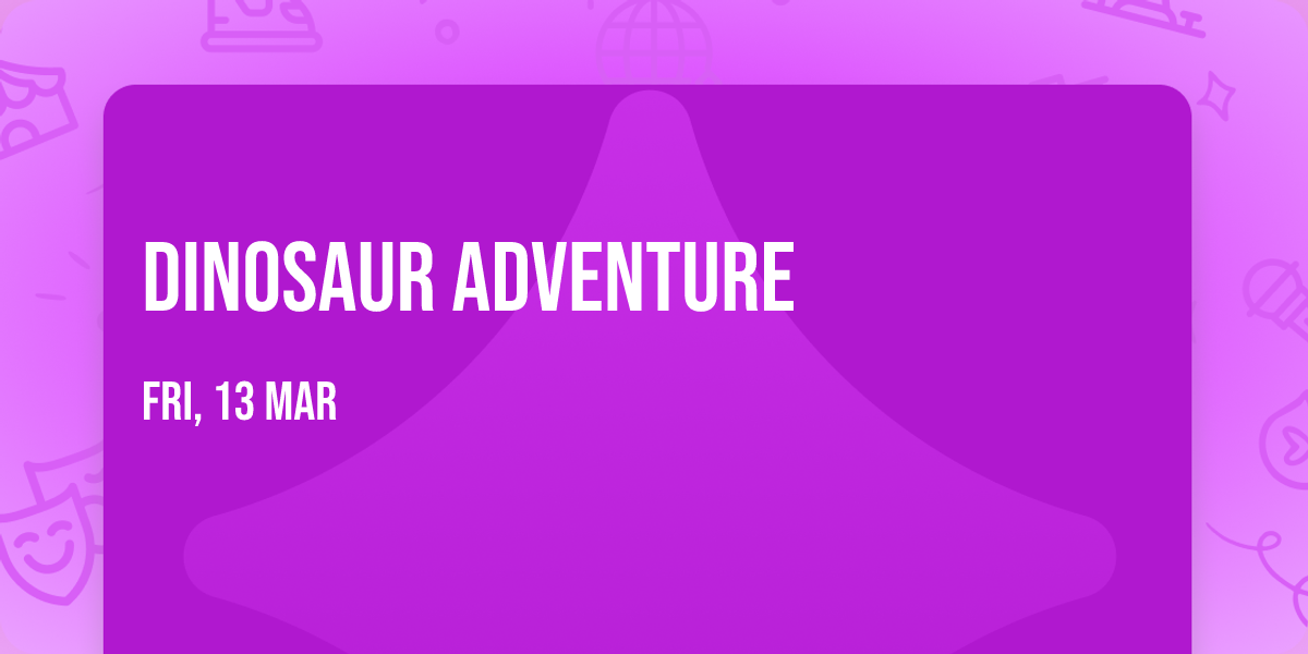 Dinosaur Adventure
