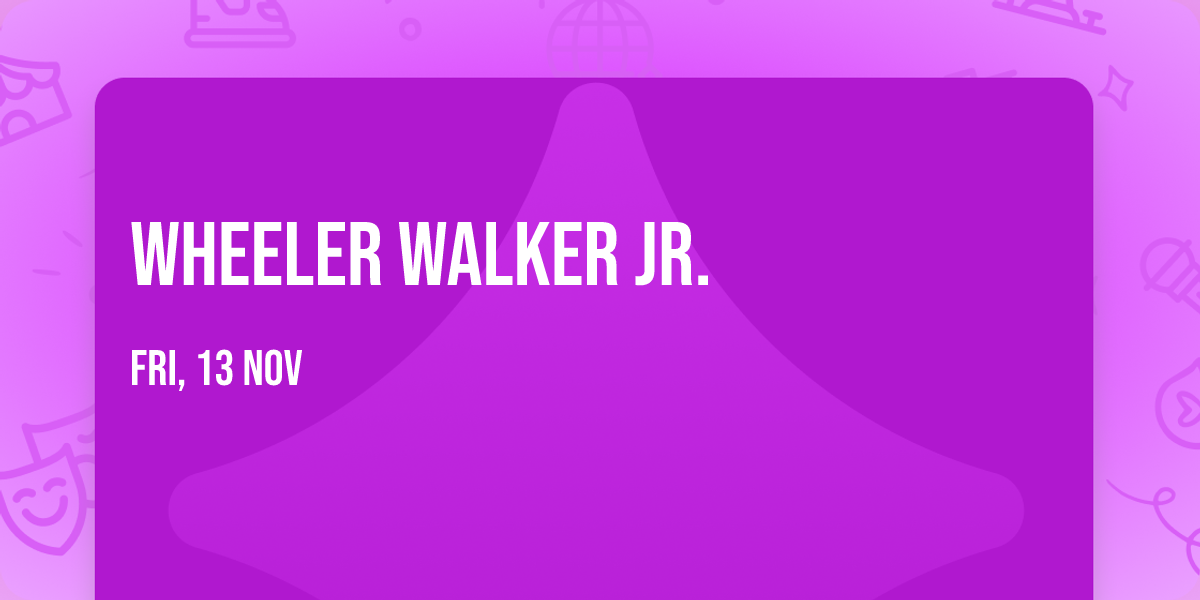 Wheeler Walker Jr.