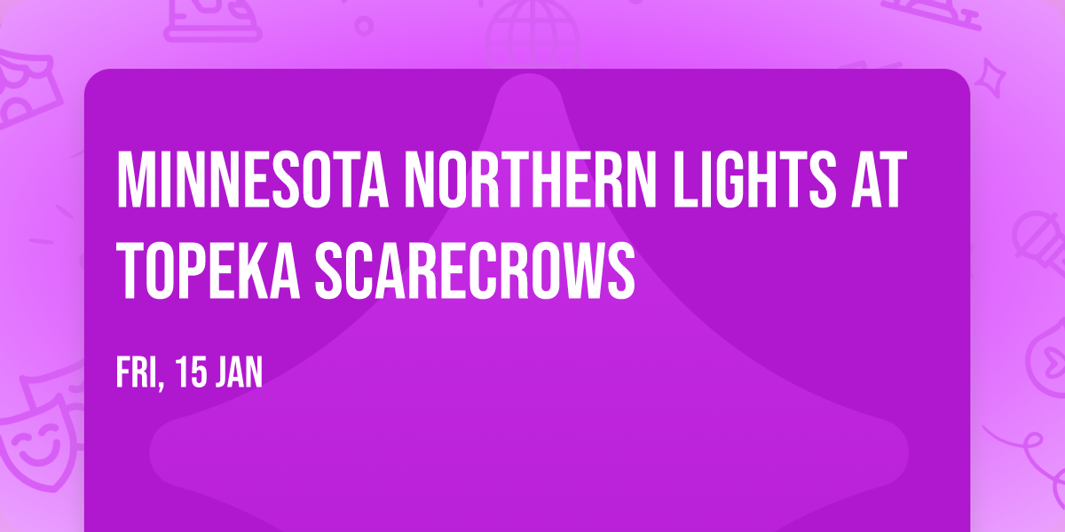 Minnesota Northern Lights at Topeka Scarecrows
