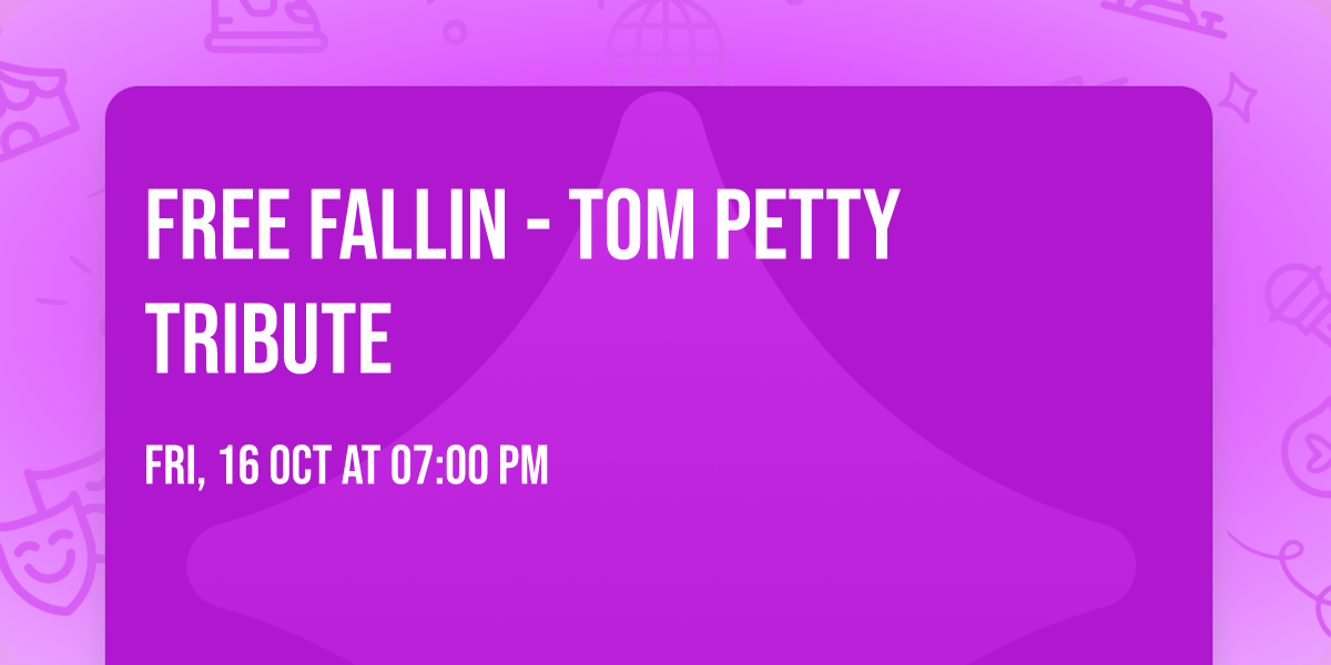 Free Fallin - Tom Petty Tribute