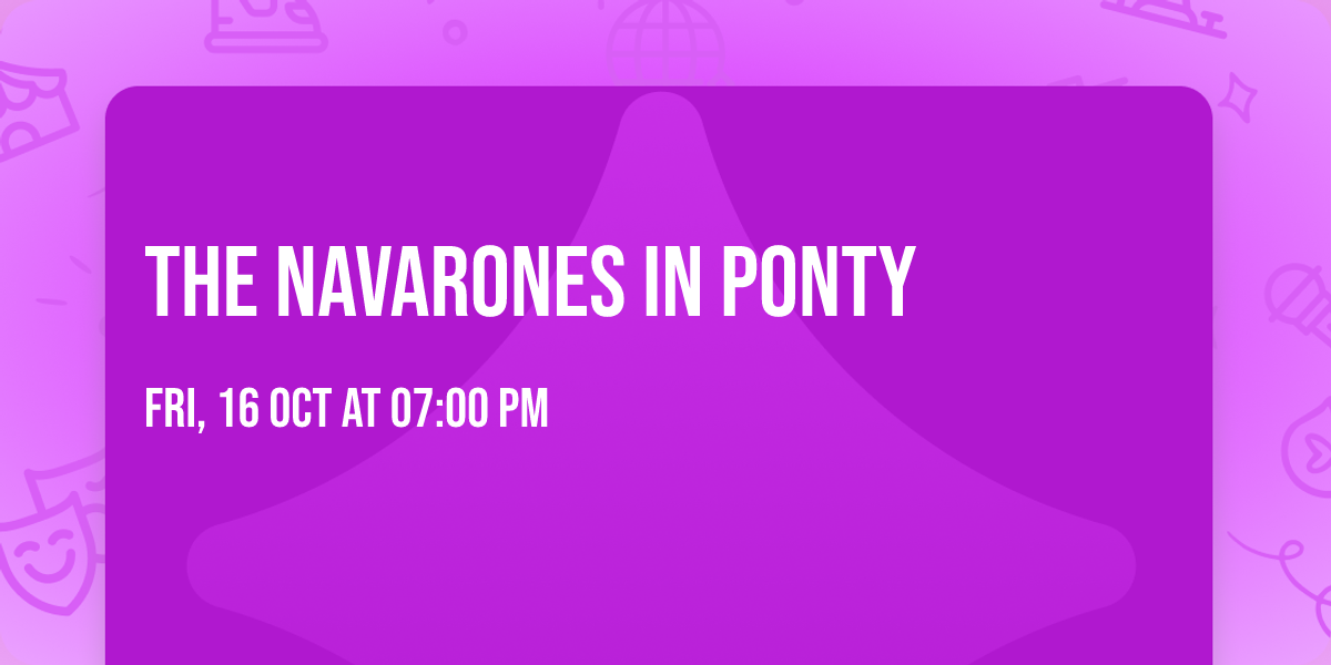 The Navarones in Ponty