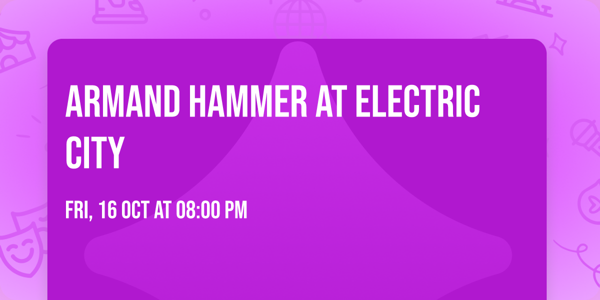 Armand Hammer at Electric City
