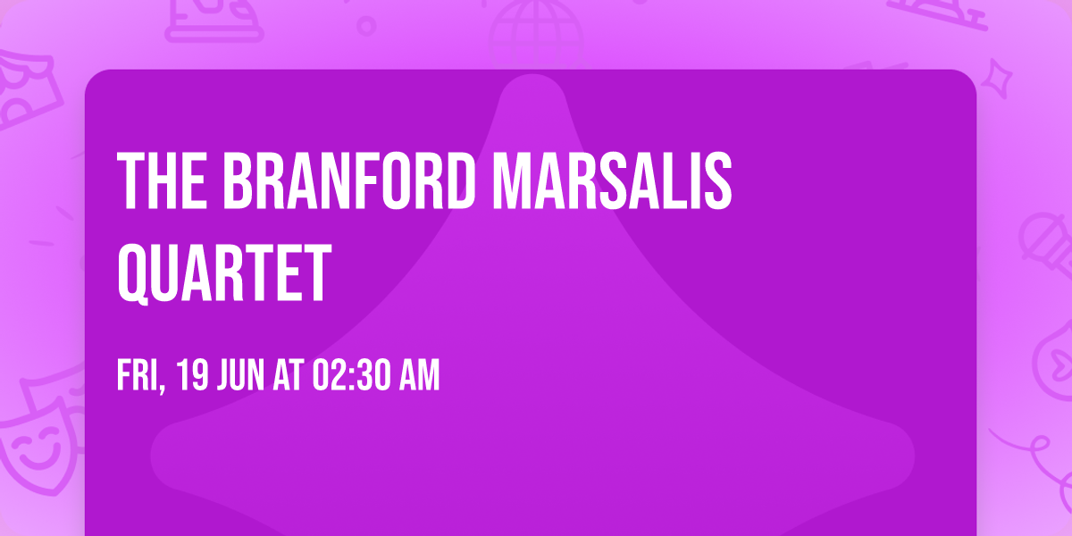 The Branford Marsalis Quartet